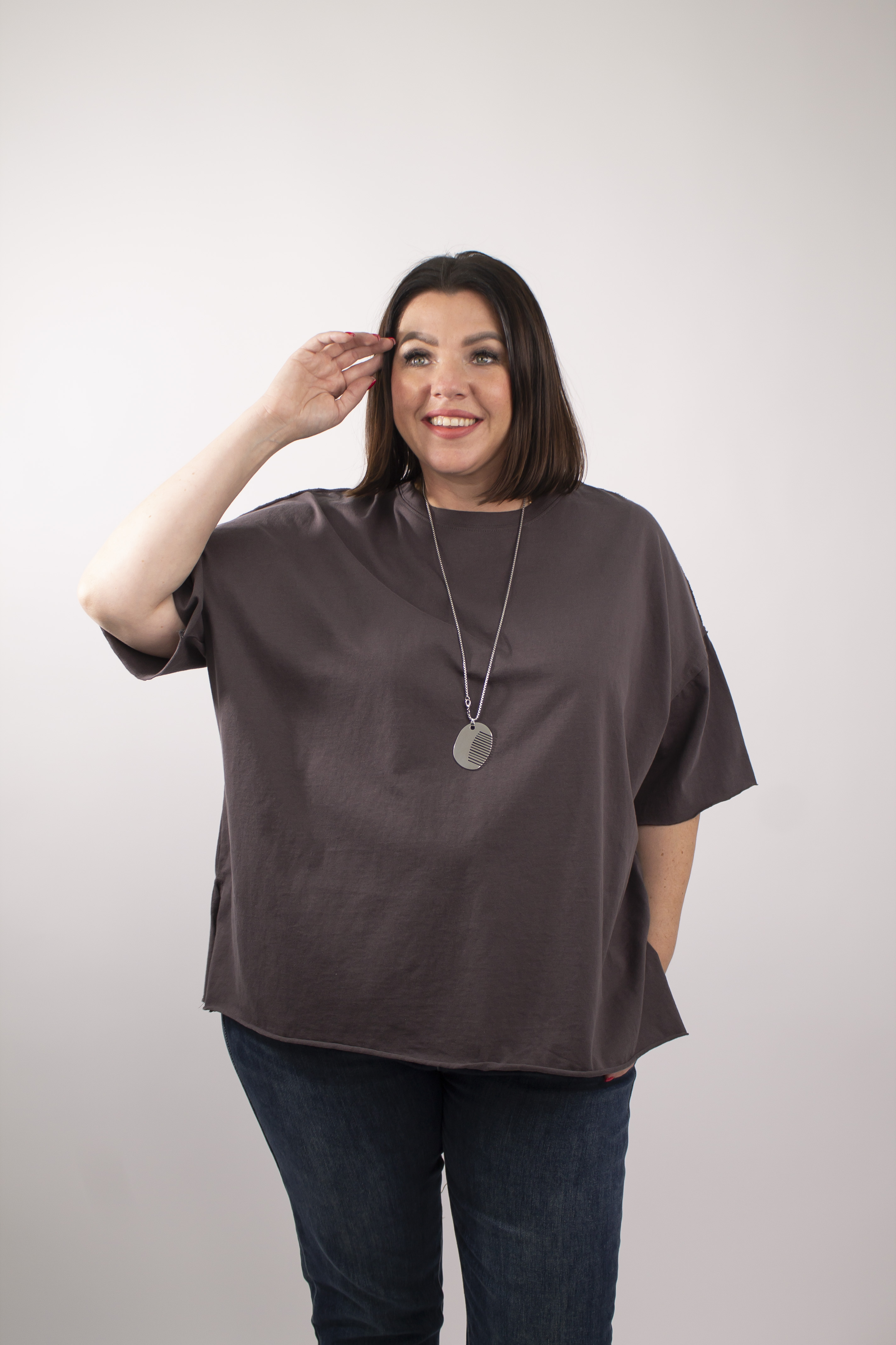 Футболка 2531 сер.