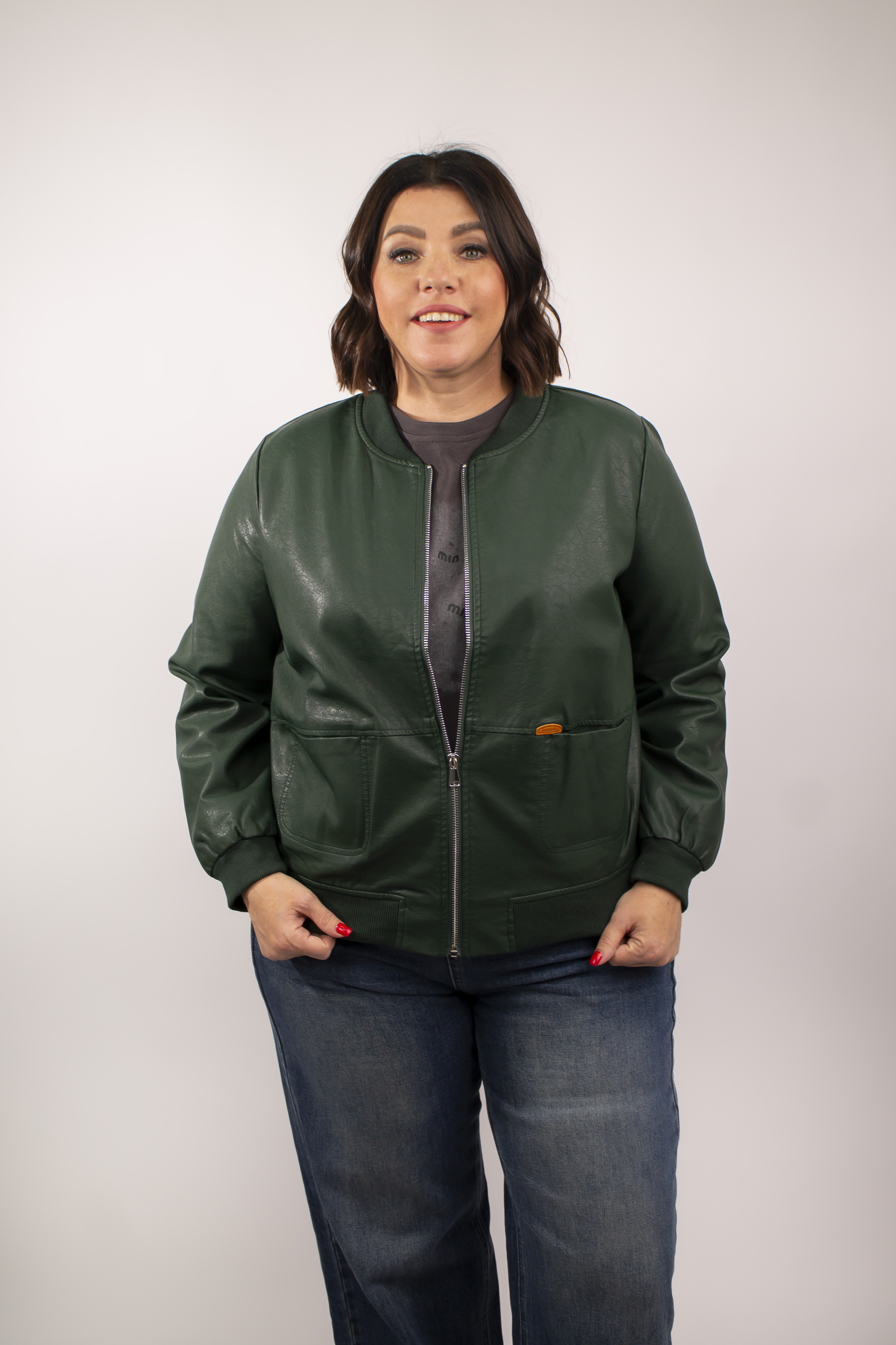 Куртка 18253 зел.