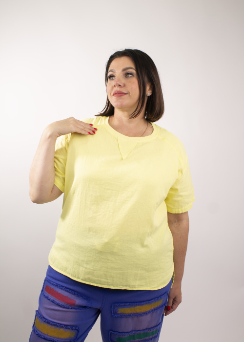 Футболка 56558 желт.