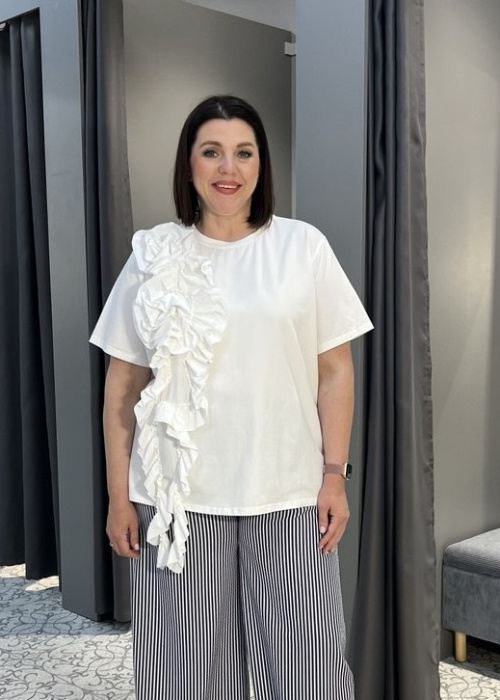 Блуза FR 6523 бел.