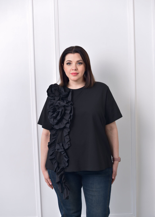 Блуза FR 6523 чер.