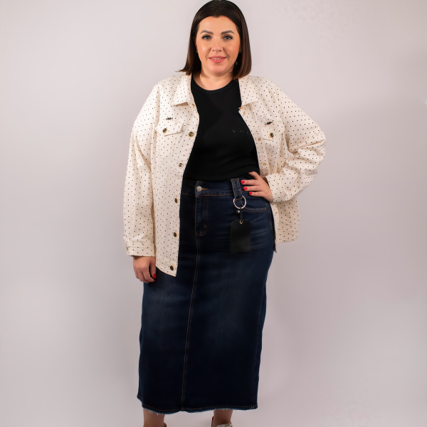 Юбка джинс 21603