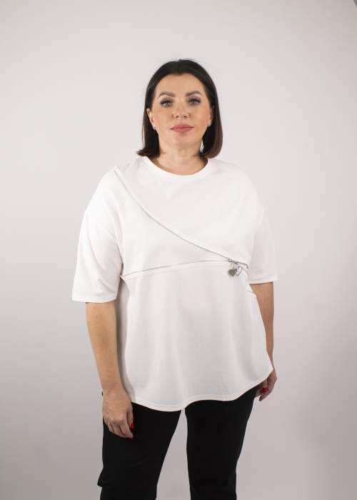 Блуза 9021 бел.