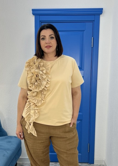 Блуза FR 6523 беж.