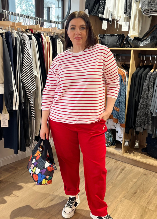 Брюки FR 5201 крас.