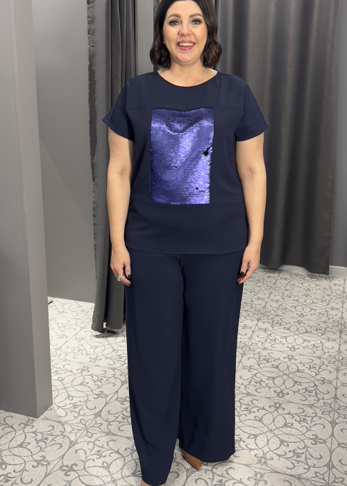 Топ Вива 235-40 син.