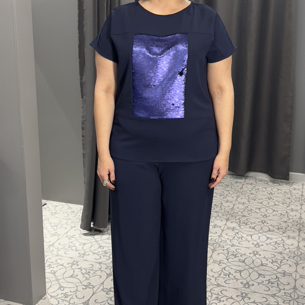 Топ Вива 235-40 син.