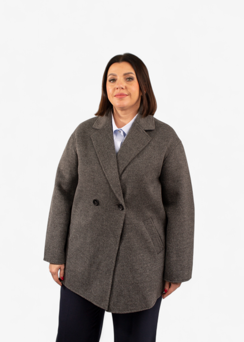 Пальто 1123 сер.