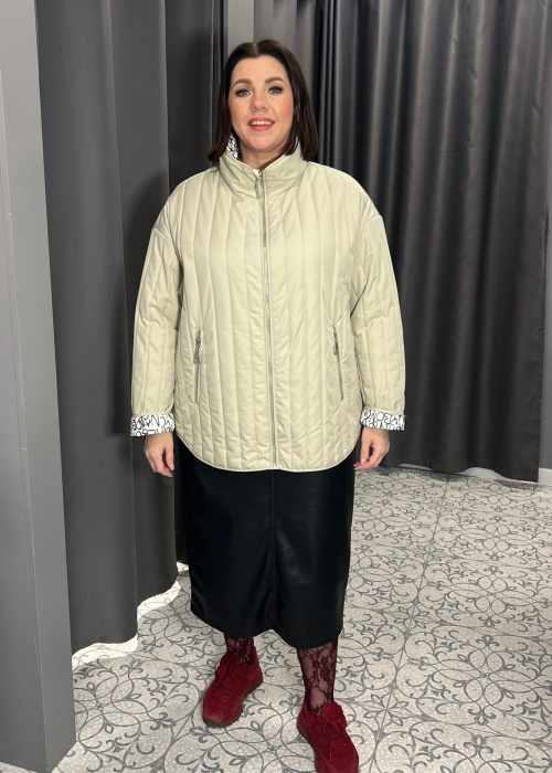 Куртка 11196 олив.