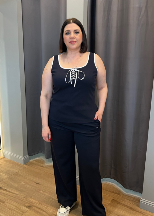 Брюки 3221 син.