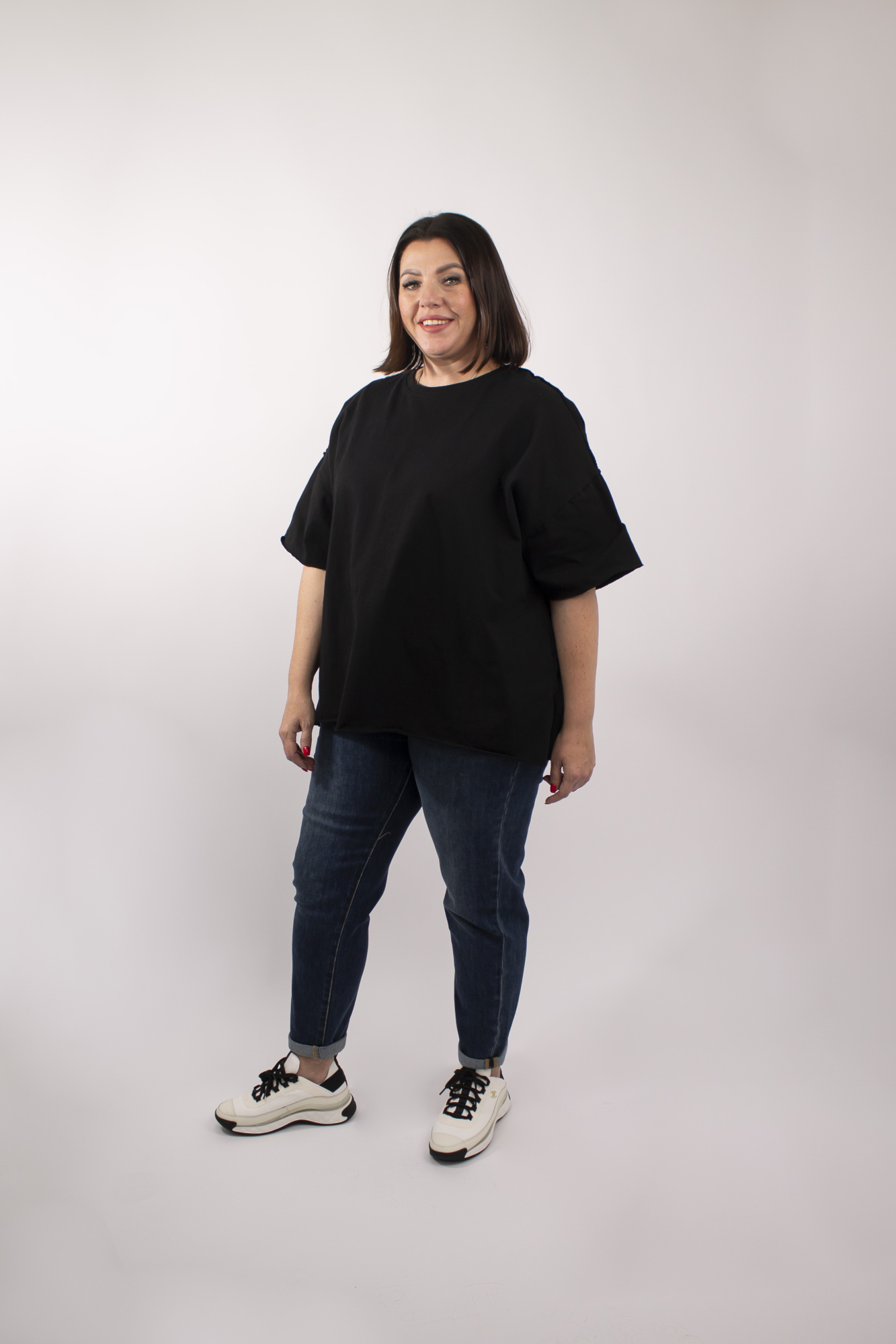 Футболка 2531 черн.