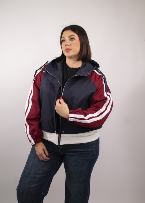 Ветровка 77790 син.