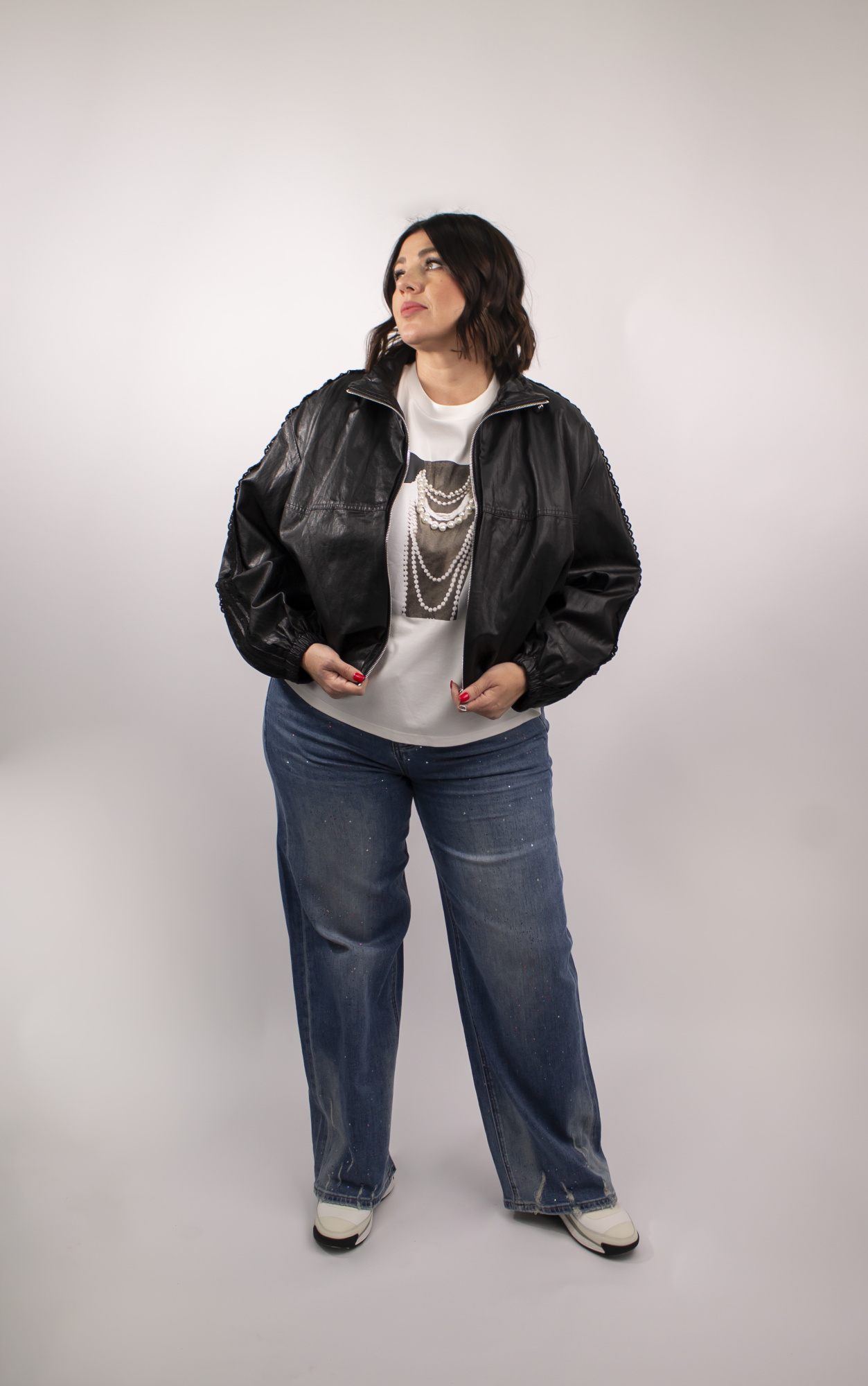 Куртка 61036 черн.