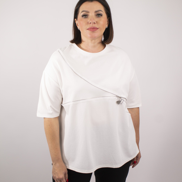 Блуза 9021 бел.