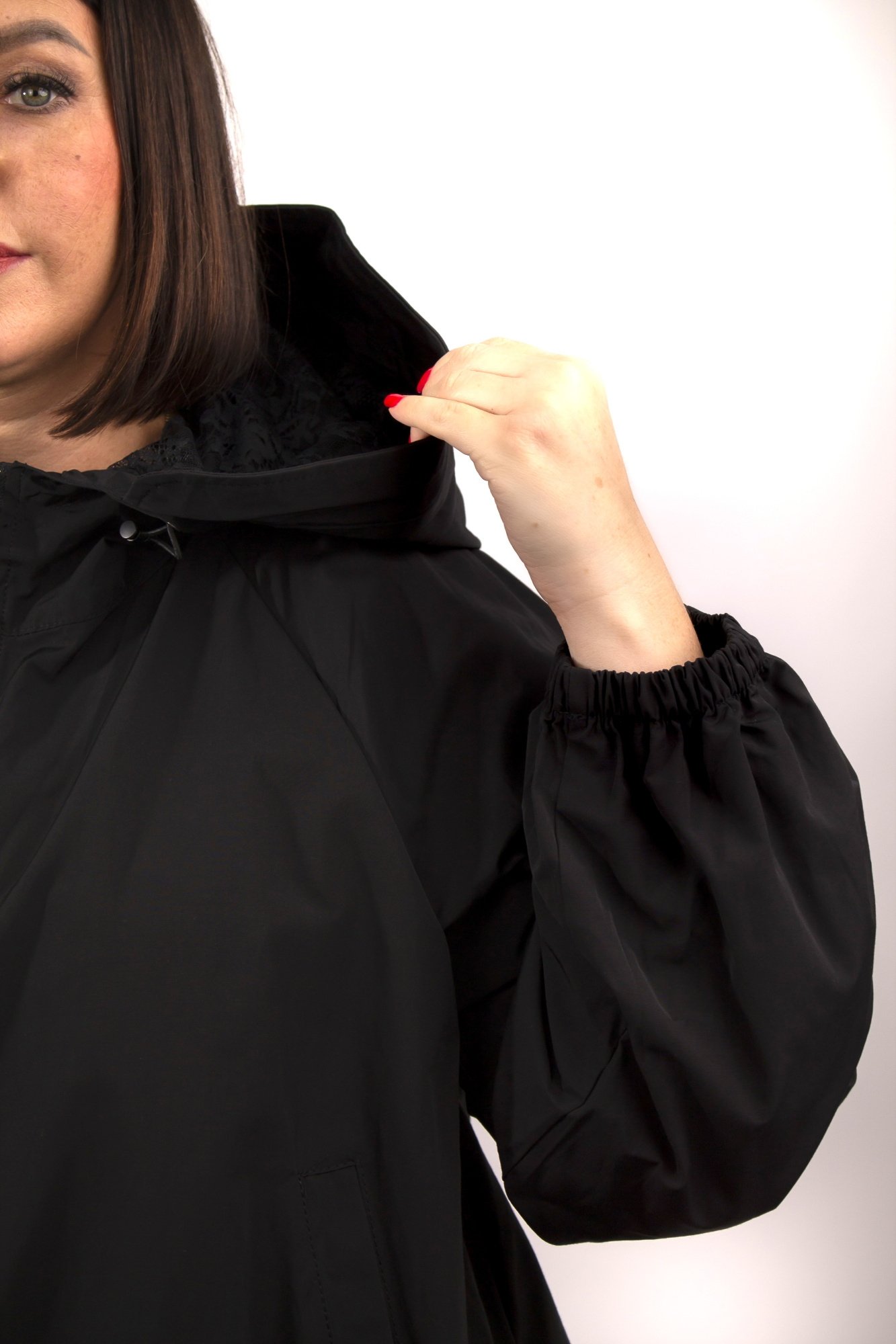 Ветровка 8508 черн.