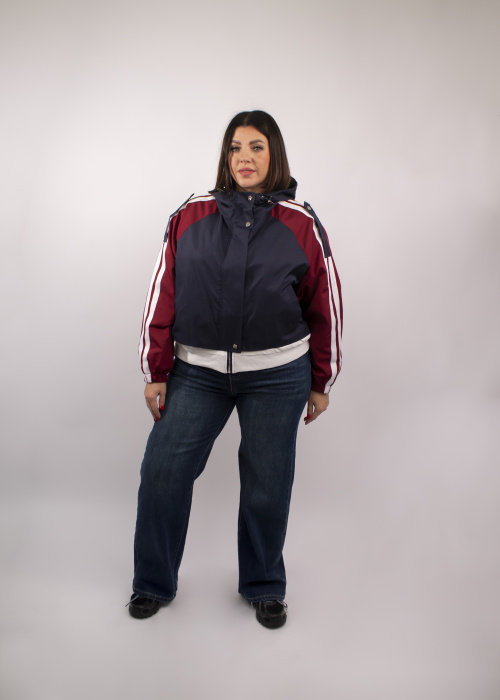 Ветровка 77790 син.