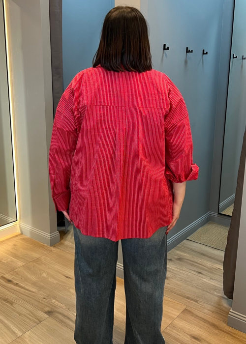 Рубашка 4036 крас.