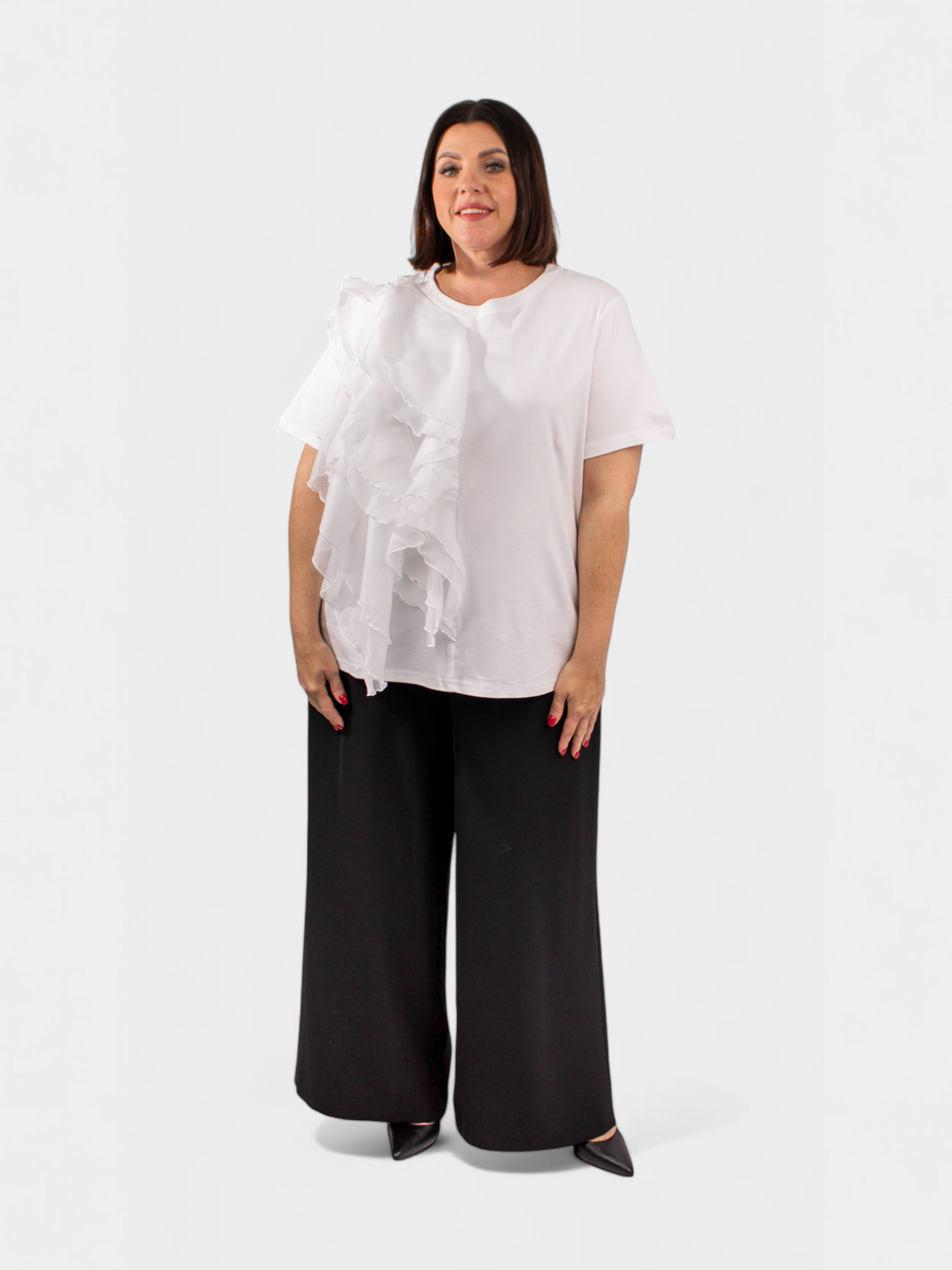 Блуза FR 6565 бел.