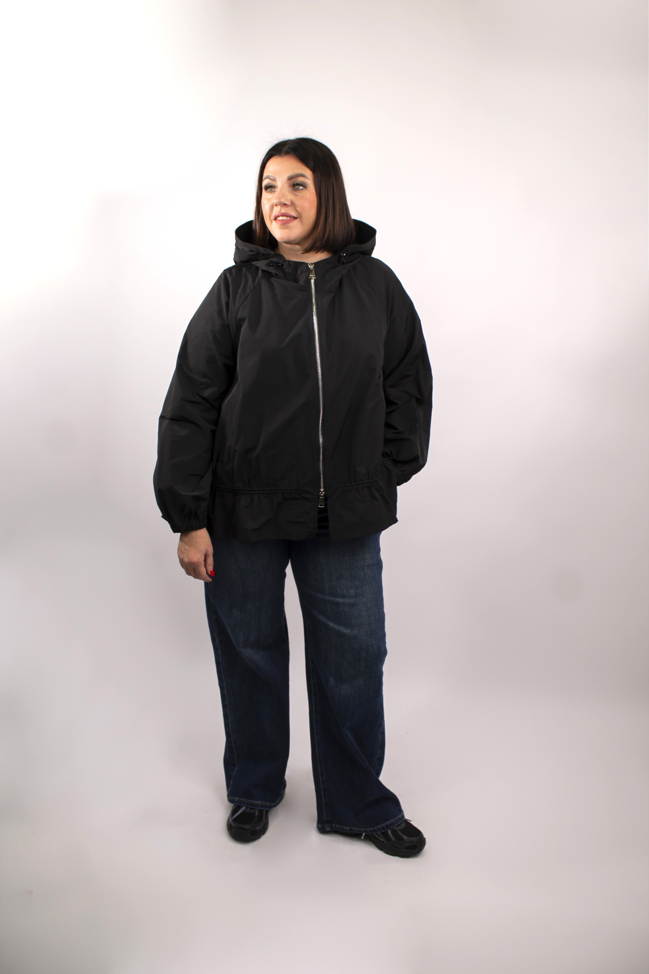 Ветровка 8508 черн.