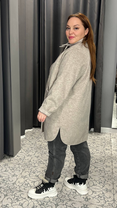 Куртка 11270 беж. — фото Figura Room