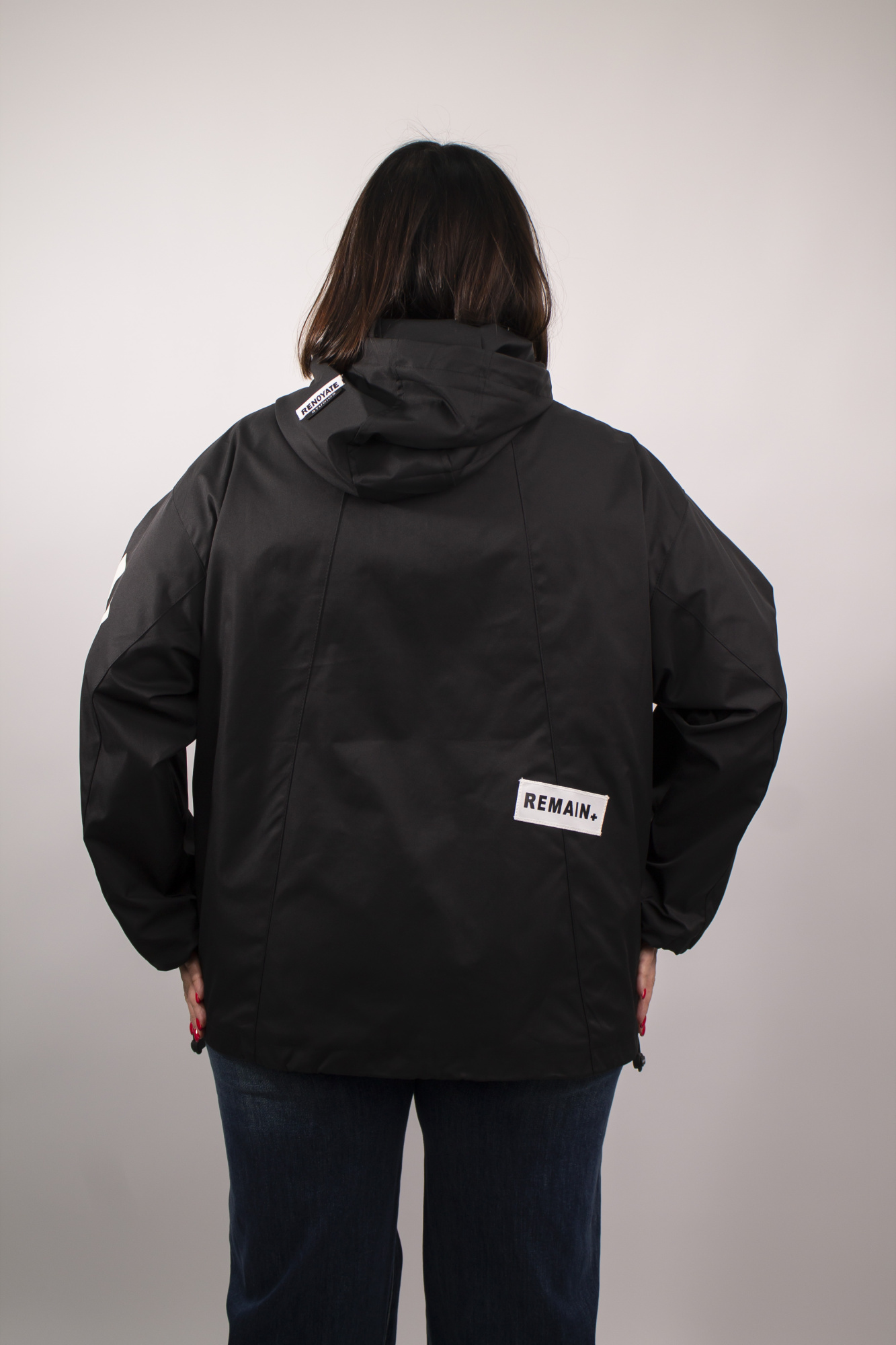 Ветровка 77787 черн.