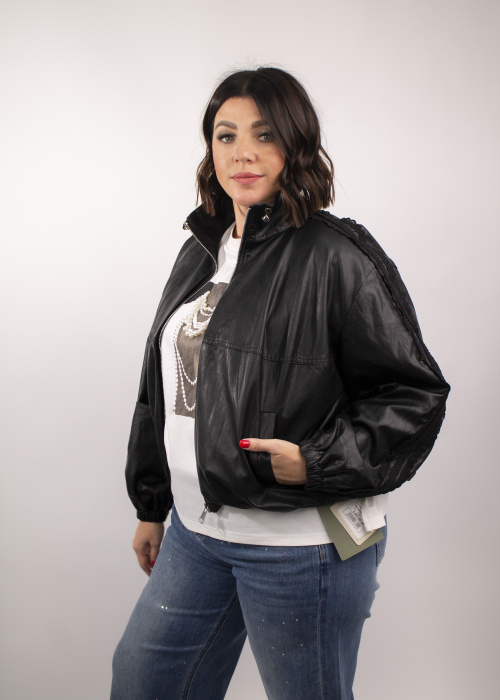 Куртка 61036 черн.