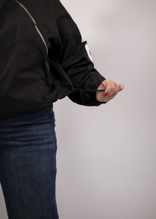 Ветровка 77799 черн.