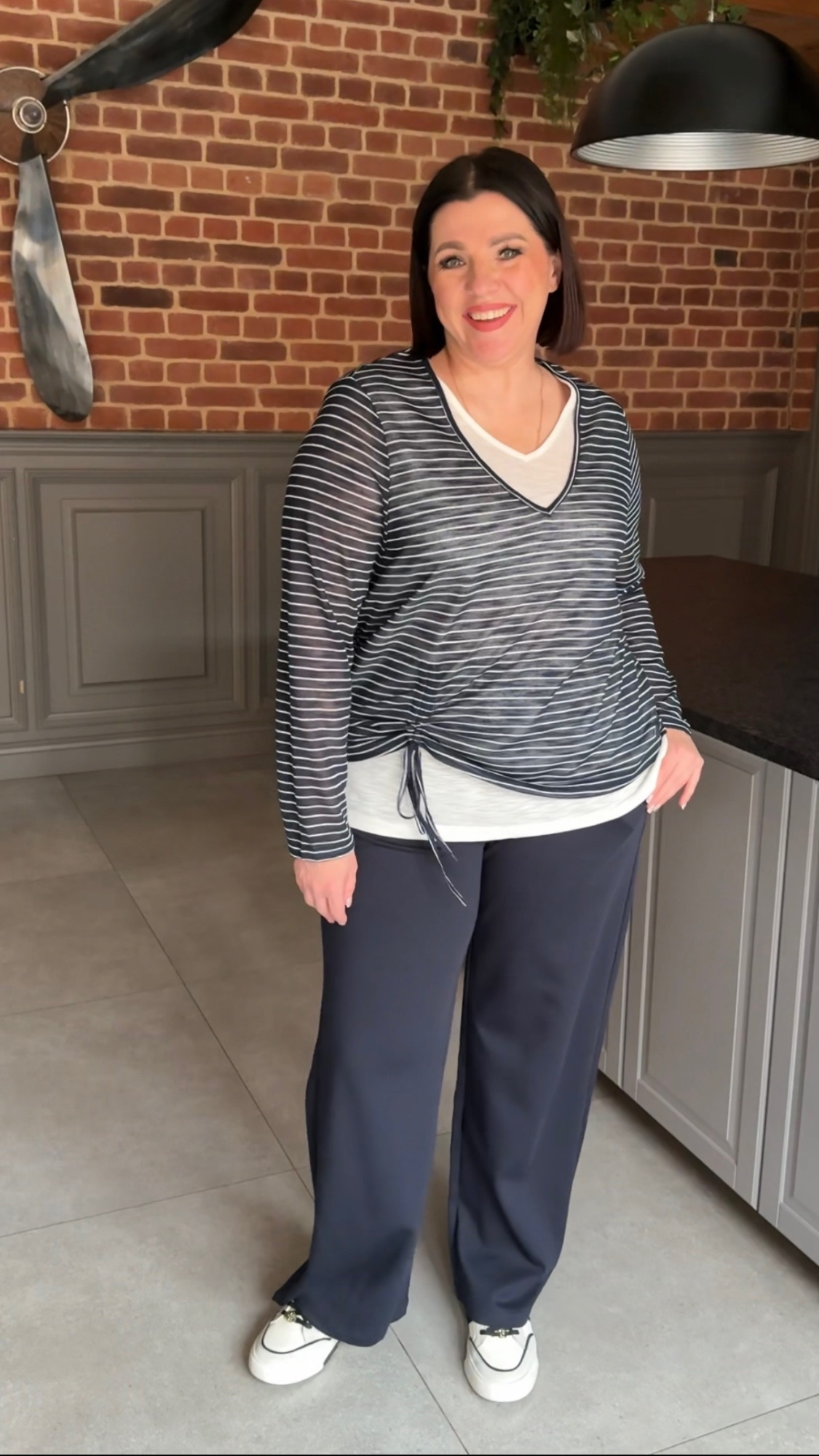 Лонгслив 5359 син.