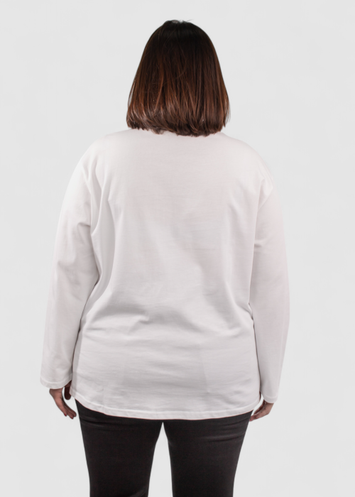 Лонгслив 16213 бел
