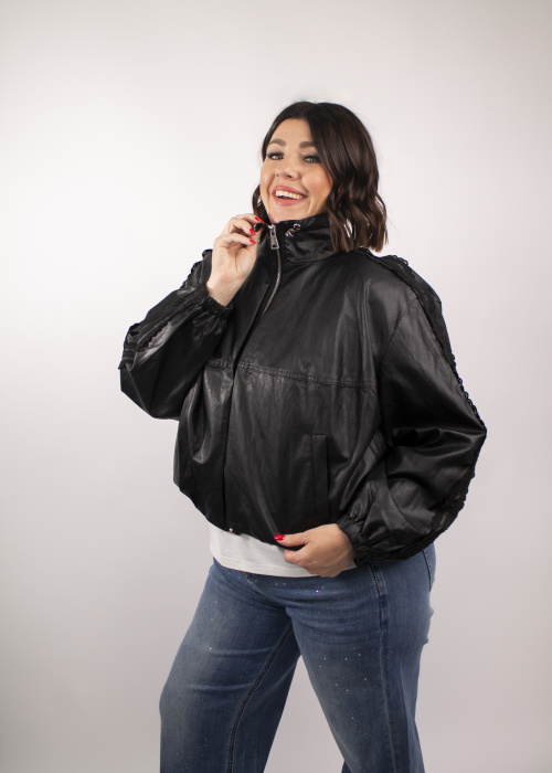 Куртка 61036 черн.