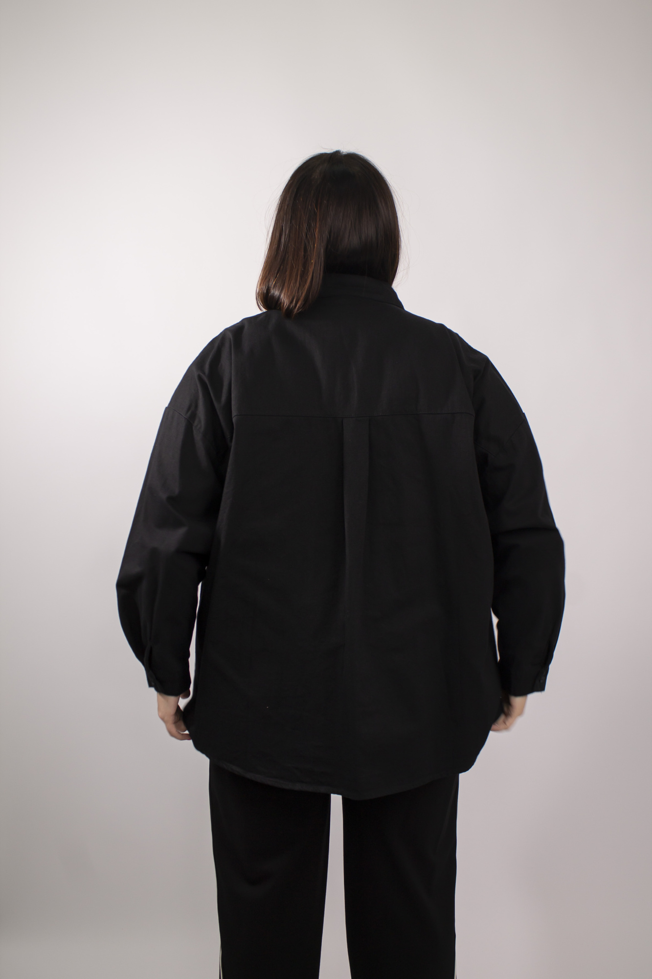 Рубашка 823 черн.