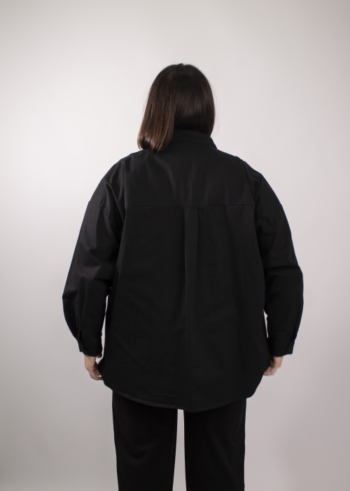 Рубашка 823 черн.