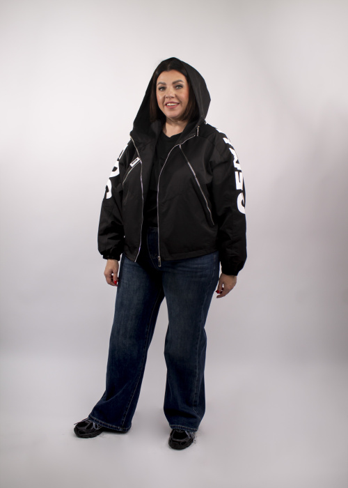 Ветровка 77799 черн.