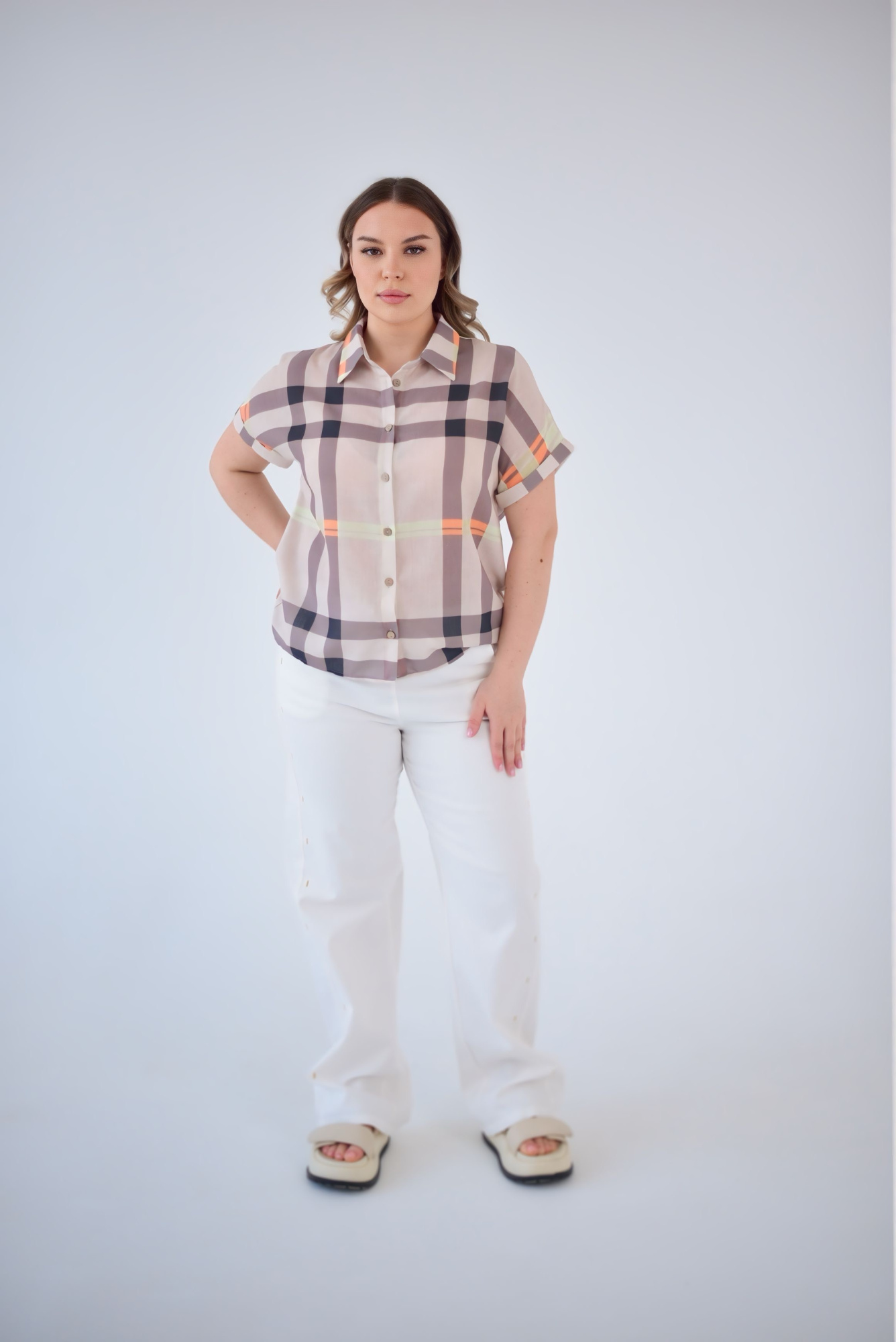 Джинсы FR 5213 бел.