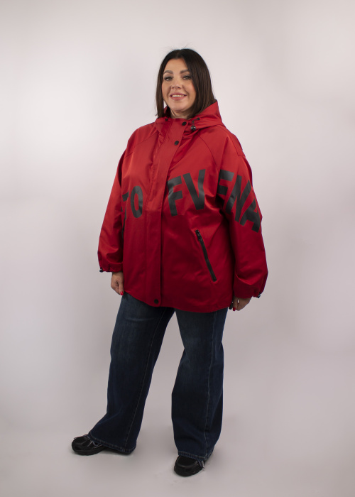 Ветровка 77787 крас.
