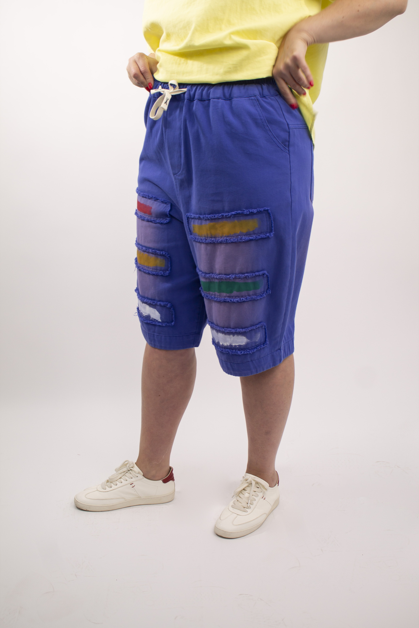 Шорты 58611 син.