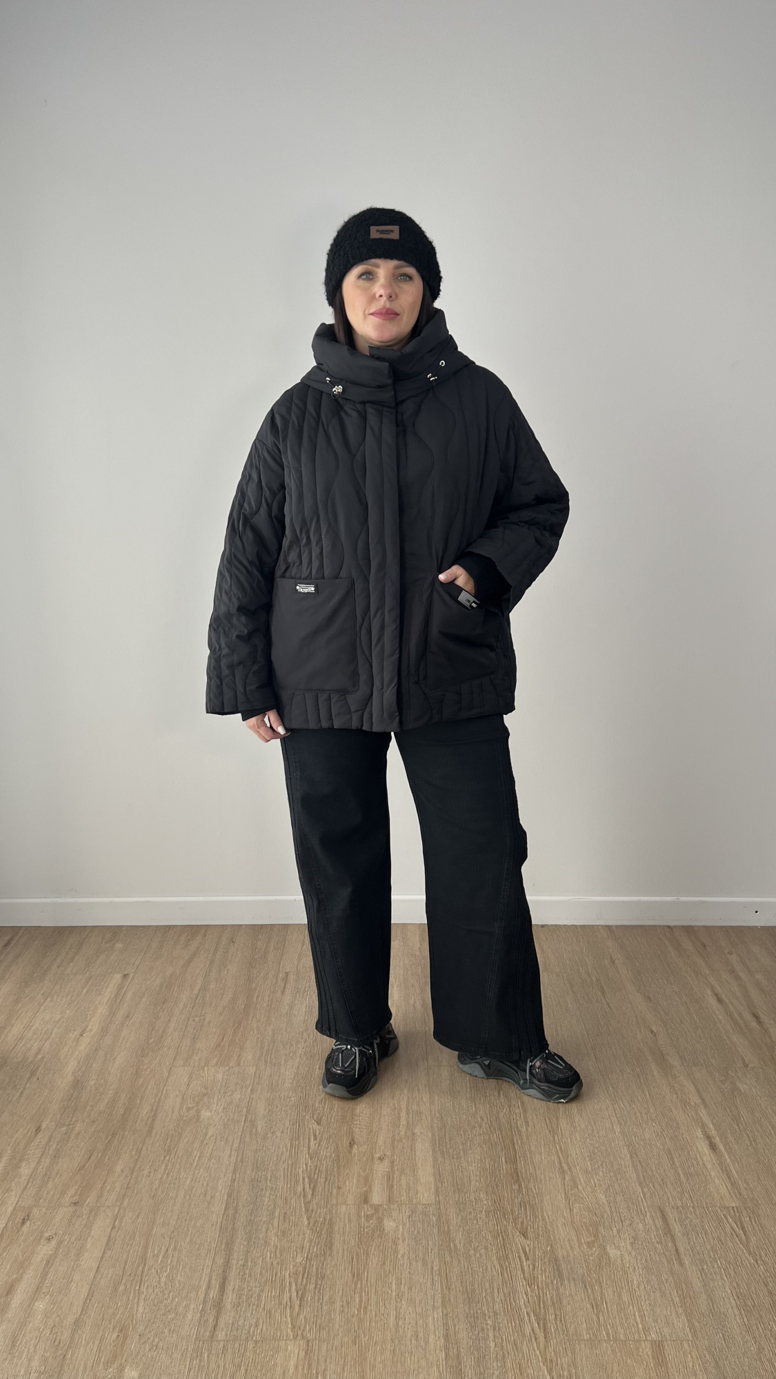 Куртка Mersi 6928 черн.