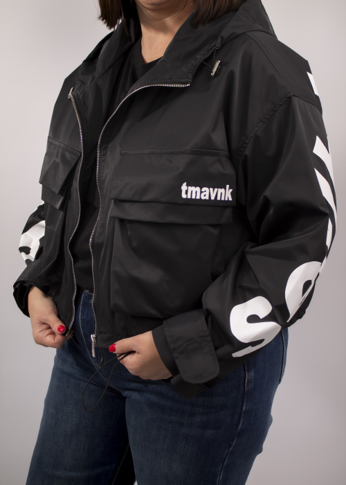 Ветровка 77262 черн.