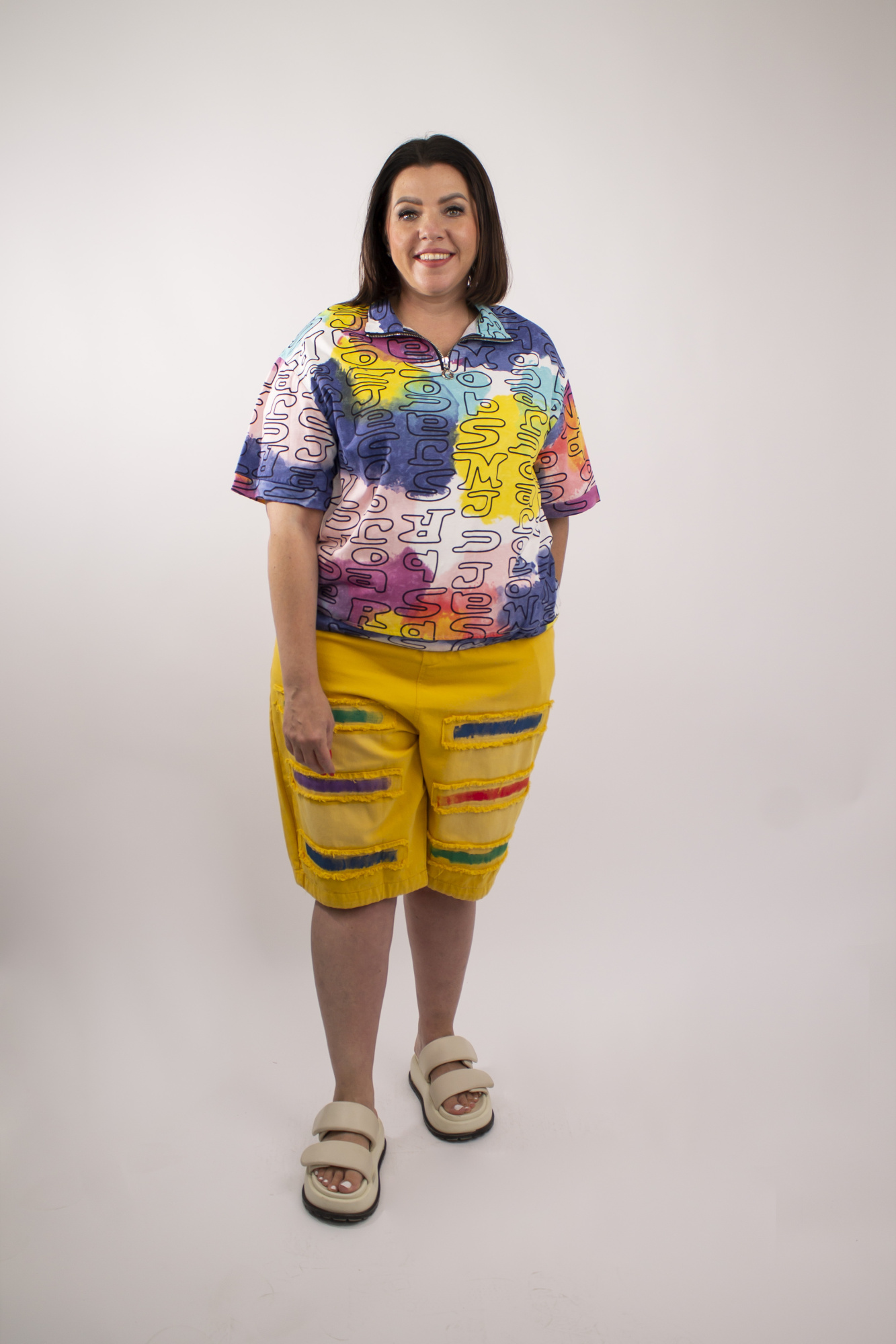 Шорты 58611 горч.