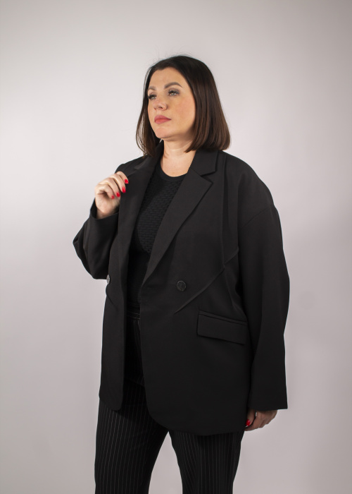 Жакет 1693 черн.