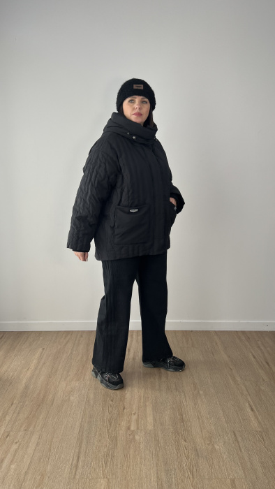 Куртка Mersi 6928 черн. — фото Figura Room