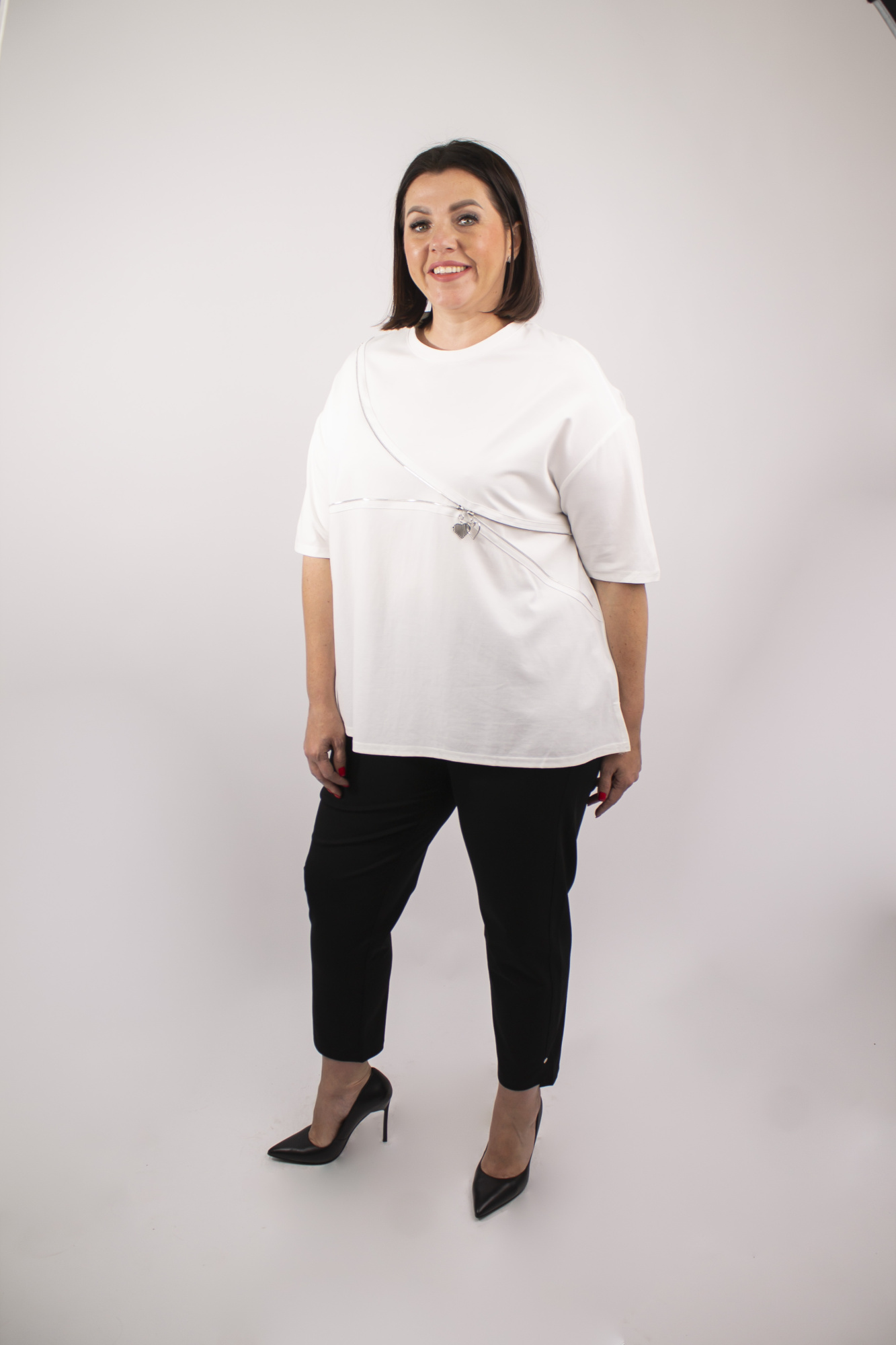 Блуза 9021 бел.