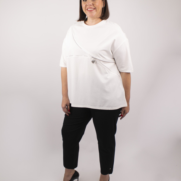 Блуза 9021 бел.