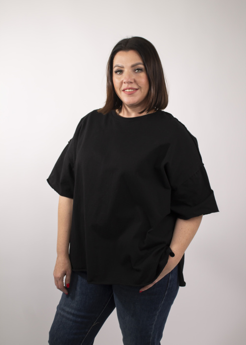 Футболка 2531 черн.