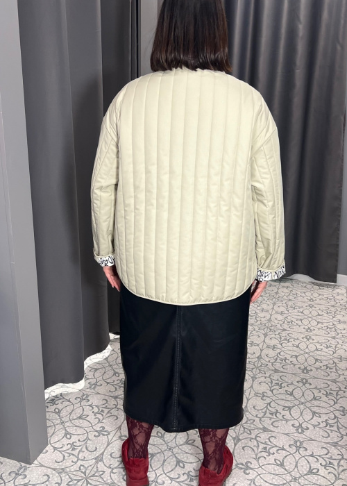 Куртка 11196 олив.