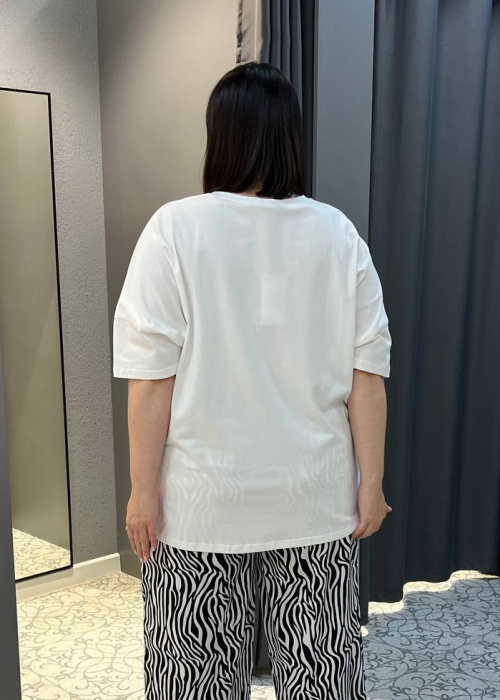 Футболка 0938 бел.