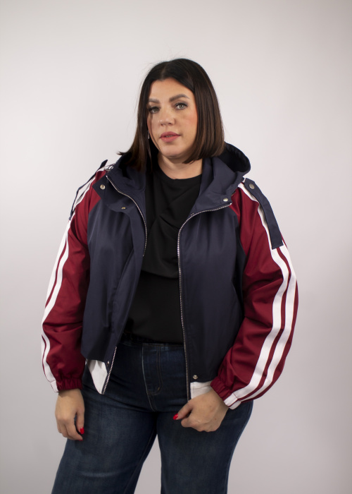 Ветровка 77790 син.