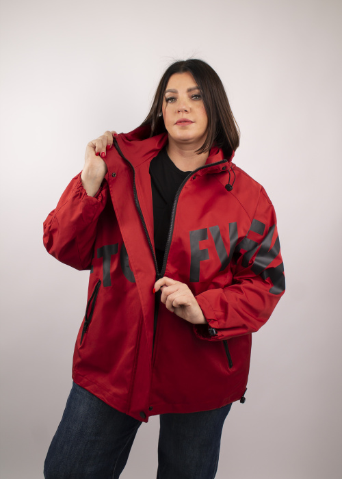 Ветровка 77787 крас.