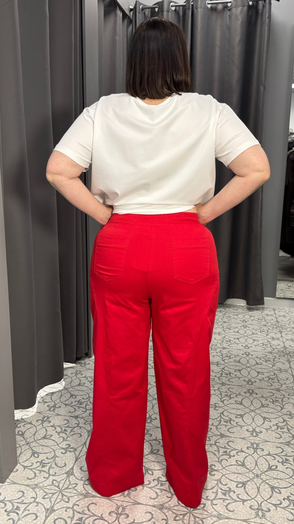 Брюки 133293 крас.